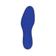 031552 - Wiederablösbare Fußabdrücke, Blau - 30 cm