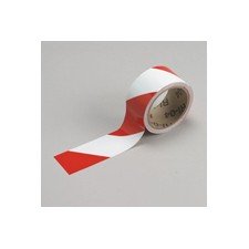 055294 - Langlebiges Markierungsband, Rot/Weiß, 25 mm x 16,5 m - B-950